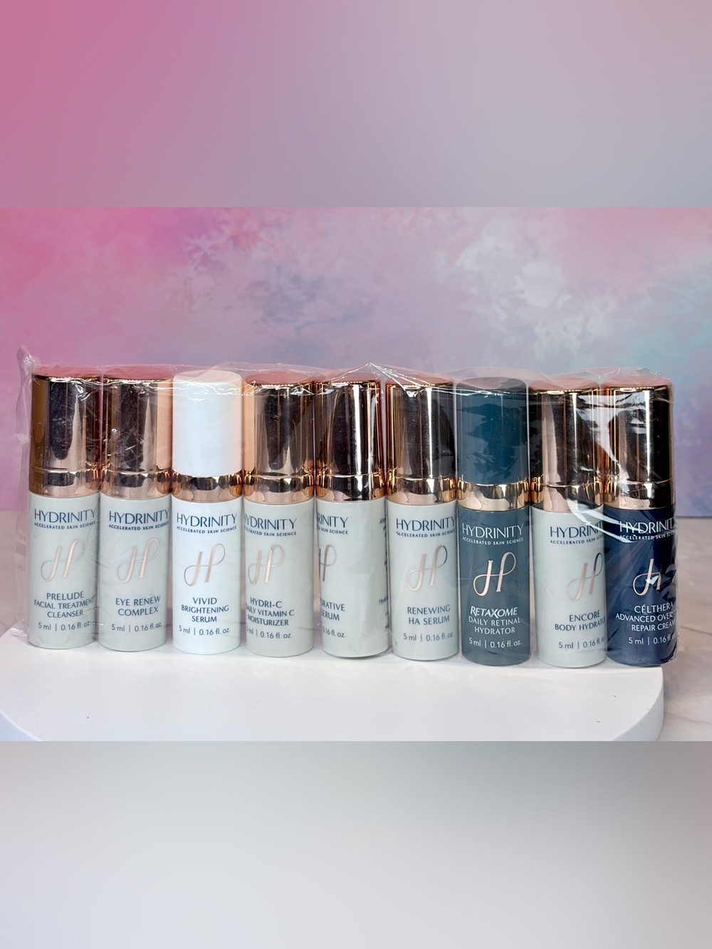 Hydrinity Pick 2: 5mL Samples + FREE Sheet Masque